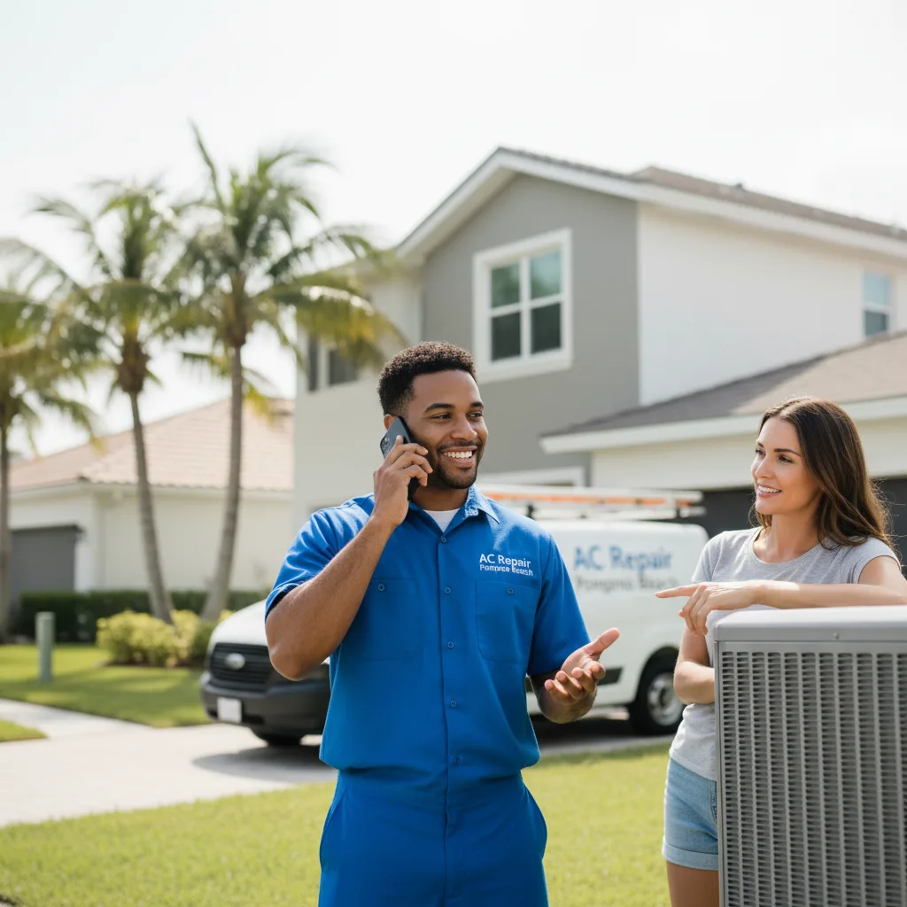 AC Repair Pompano Beach customer support in Burt